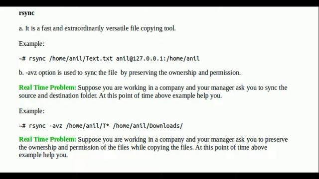 RSYNC | LINUX | REAL TIME PROBLEM смотреть онлайн