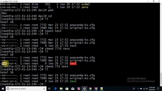 Linux File permissions and File Types- 2018 From ServerGyan смотреть онлайн