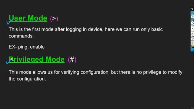 CISCO IOS CLI Modes | USER MODE, PRIVILEDGE MODE, GLOBAL CONFGURATION MODE | PART 5 | In English | смотреть онлайн