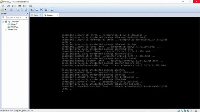 INSTALL SERVER DI LINUX DEBIAN : KONFIGURASI DATABASE SERVER смотреть онлайн