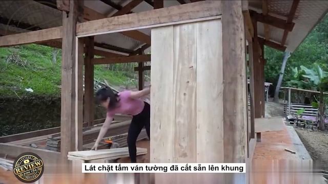 Review Sinh Tồn: Cô Gái Nông Thôn Tự Mình Xây Ngôi Nhà Và Ao Cá Sinh Sống Nơi Hoang Dã смотреть онлайн