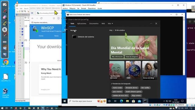 MP0483-SI: Virtualbox: explicación de opciones de red básicas смотреть онлайн