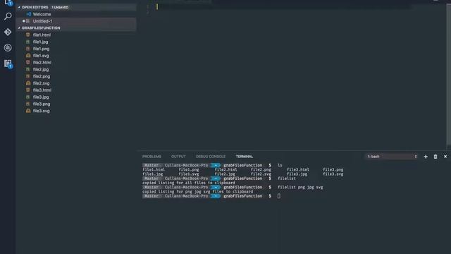 filelist bash function смотреть онлайн
