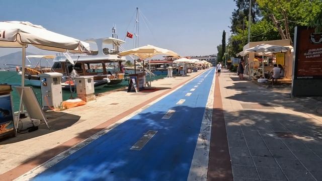 【4K】WALK BEAUTIFUL CITY FETHIYE | TURKEY 2024 смотреть онлайн