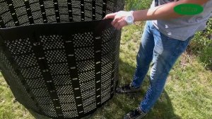 Обзор сетчатого компостера Piteco