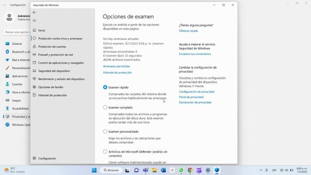Cómo configurar el antivirus de Windows Defender en Windows 10 y 11 смотреть онлайн