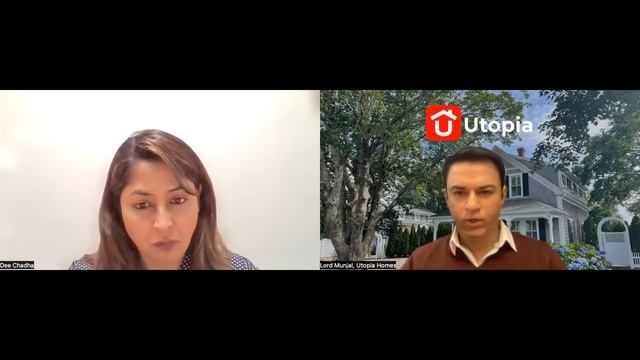 Rent to own homeownership explained: Dee Chadha, Accenture interviewing Lord Munjal, Utopia Homes смотреть онлайн