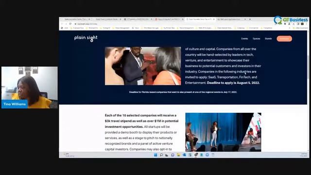 Talk to Tina Tuesday - Spark Program, Black Founders Fund and more! смотреть онлайн