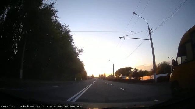 Луганск, от кв. Гаевого до пос. Юбилейного. 2021/10/10