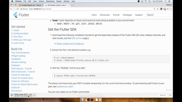 Flutter Setup on MacOS part 25 смотреть онлайн