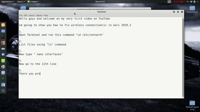 How to fix wireless connection(s) in Kali Linux 2019.2 смотреть онлайн
