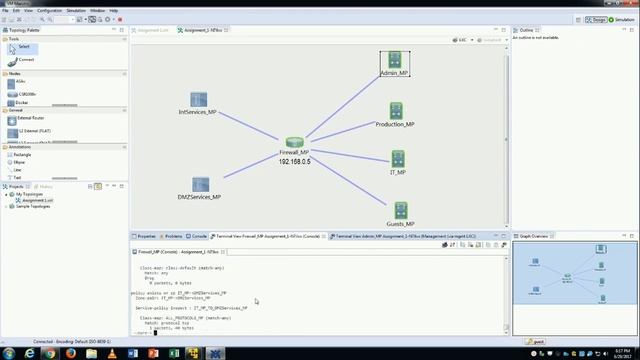 IOS Zone Based Firewall - VIRL смотреть онлайн