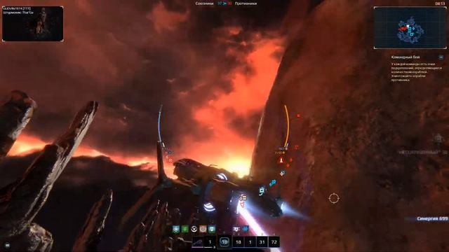 Star Conflict PVP Охотник JAGUAR и Species-SpacePredators бой #16