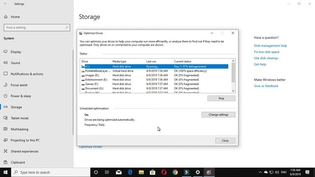 How To Optimize Drives in Windows 10, Version 1903 - Latest Method - New Tech смотреть онлайн