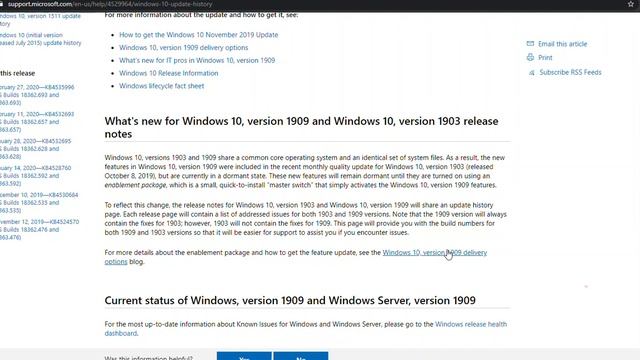 windows 10 update version 190 9 windows 10 patch notes incuded смотреть онлайн