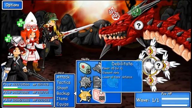 Epic Battle Fantasy 3: Boss(es) 5, Abyss, Blaze, and Czars [Epic] смотреть онлайн