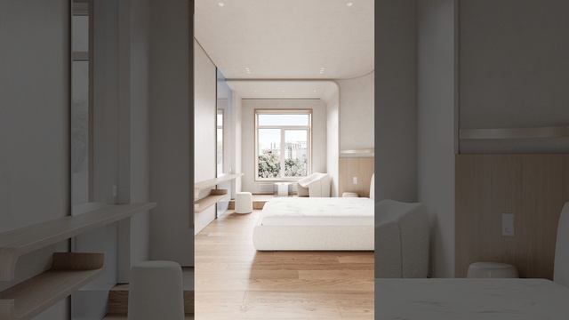 Зонирование в спальне. смотреть онлайн