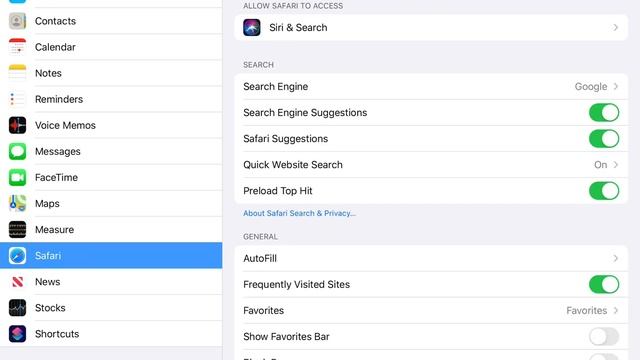 Clear Safari History On IPad