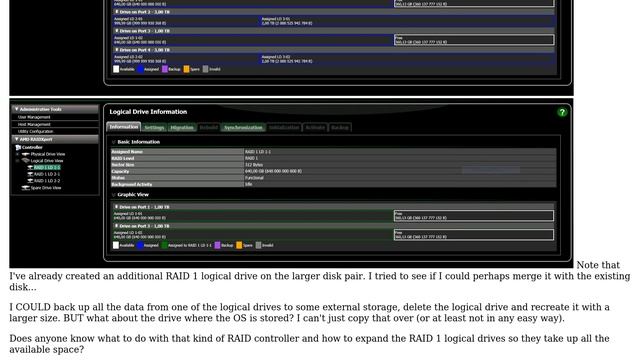 AMD Raid (RaidXpert) and expanding RAID 1 logical drives смотреть онлайн