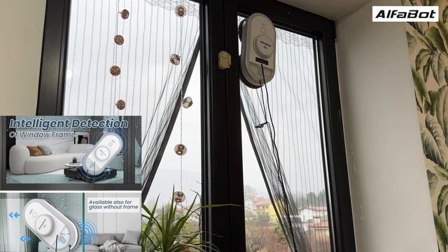 AlfaBot X8 - The Best Window Cleaning Robot смотреть онлайн