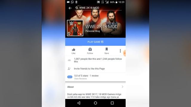 How to download wwe 2k 18 for Android | link in description смотреть онлайн