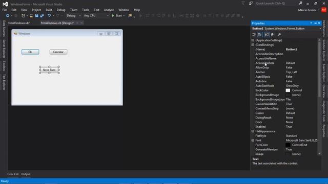Curso Visual Basic .net Beginners 1.0 - Aula #22 - Criando Windows Forms Parte 2 смотреть онлайн