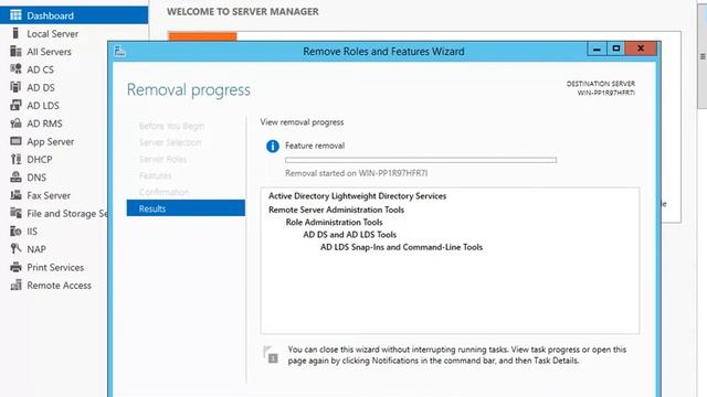 how to remove the services from windows server 2012 r2 смотреть онлайн