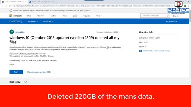 DO NOT Update to Windows 10 October 2018 Version 1809 смотреть онлайн