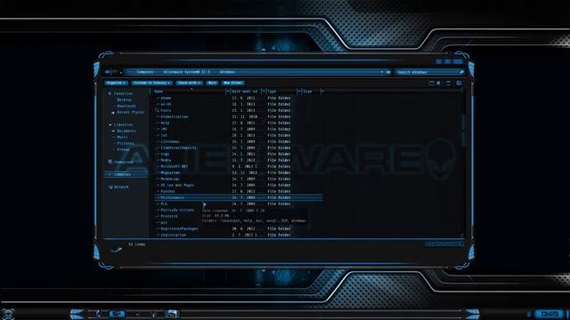 Tema para Windows Se7en Alienware® Evolution™ by Mr.Blade with updated Shell32.dll file смотреть онлайн