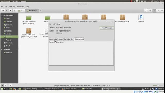 how to install google chrome in linux mint смотреть онлайн