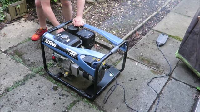 SDMO Performed 4500 4.2kw portable petrol generator. смотреть онлайн