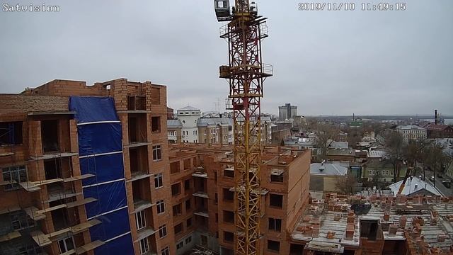 Прямая трансляция строительства ЖК "Преображенский Двор". Самара смотреть онлайн