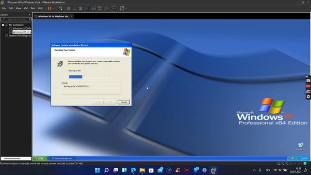 Upgrading from Windows XP SP1 to Windows XP SP2! (HD) смотреть онлайн