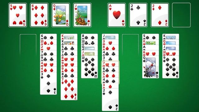 Windows Solitaire FreeCell - #6116 смотреть онлайн