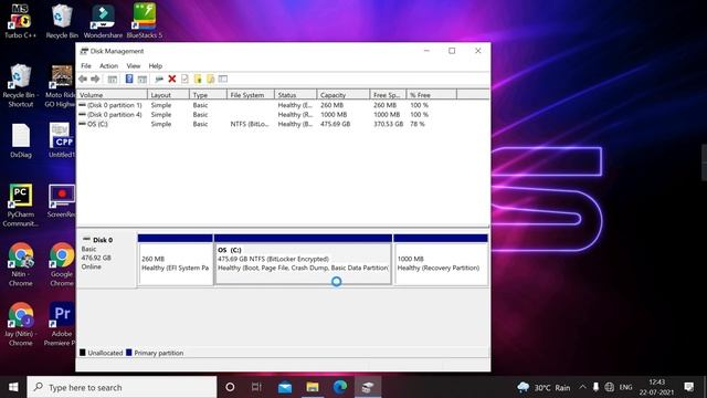 Partition Of SSD/HDD on Windows (10, 8, 7, XP) Trick 2021 || Computer Tech With Nitin смотреть онлайн