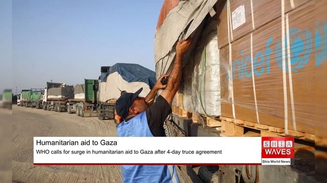 WHO calls for surge in humanitarian aid to Gaza after 4-day truce agreement смотреть онлайн