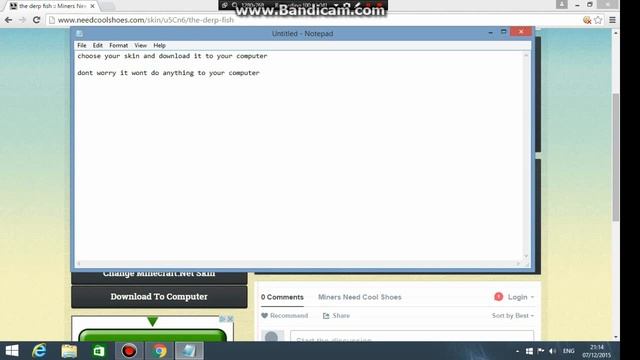 How to change your skin in minecraft 1.8.8! смотреть онлайн
