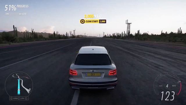 Bentley Bentayga 2016 Drag 0.6 mile - Forza Horizon 5 смотреть онлайн