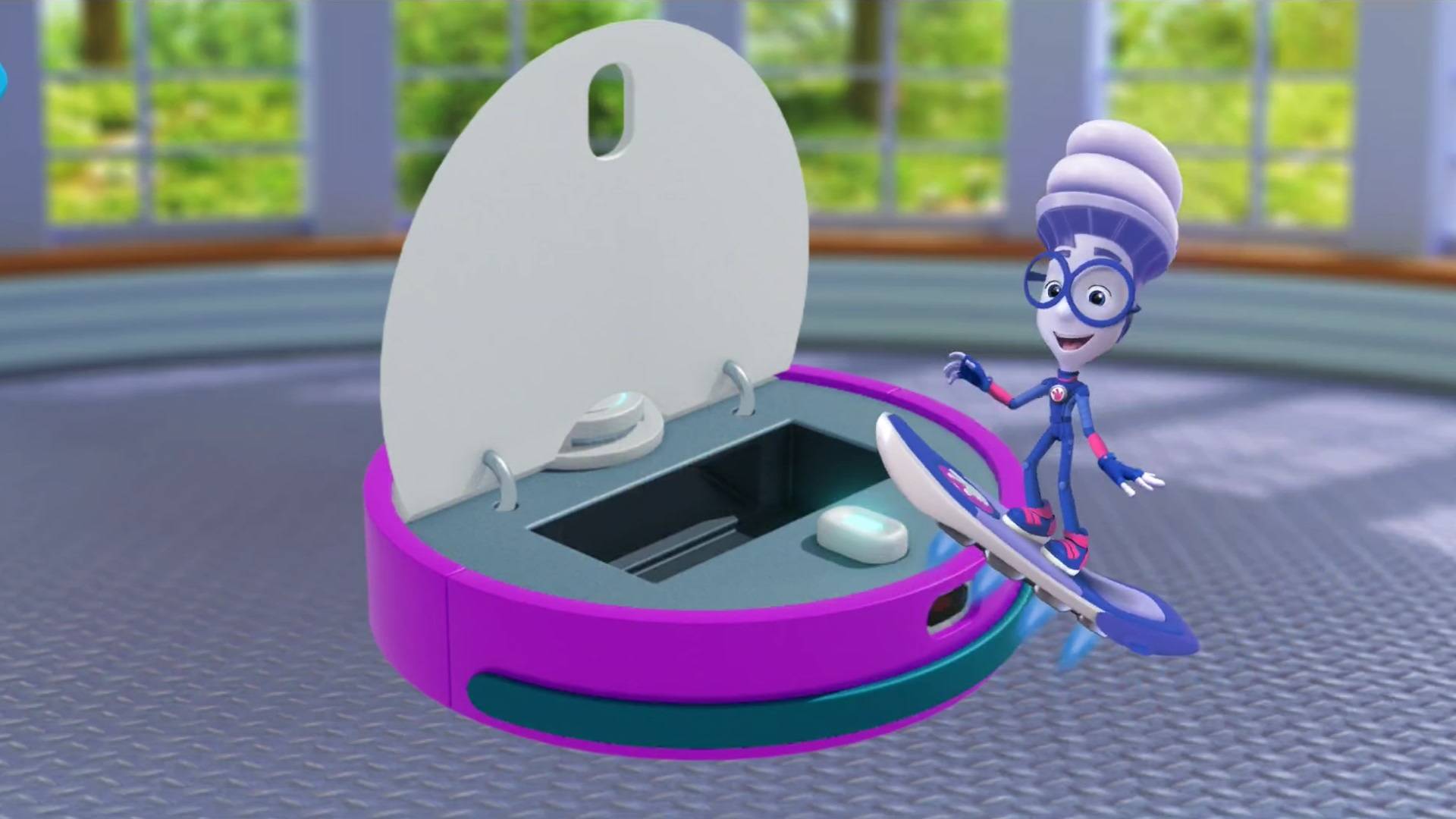 Фиксики в музее гаджетов - Робот-пылесос | Познавательный мультфильм для детей смотреть онлайн