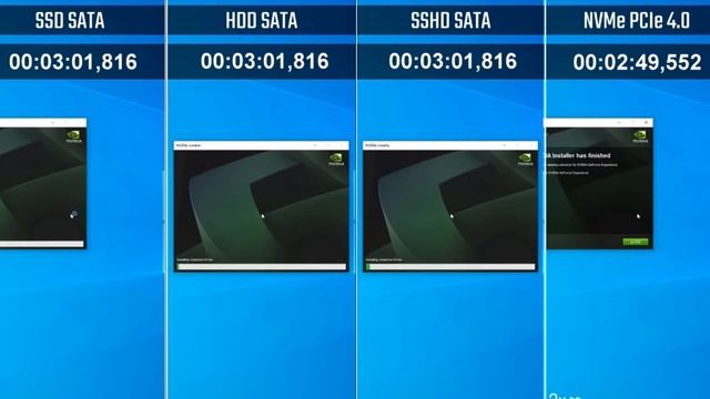 SSD vs. HDD vs. SSHD vs. NVMe M.2 PCIe смотреть онлайн