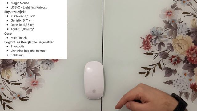 APPLE'NİN SİHİRBAZ FARESİ | MAGIC MOUSE 2.NESİL ( ŞARJLI MODEL ) смотреть онлайн