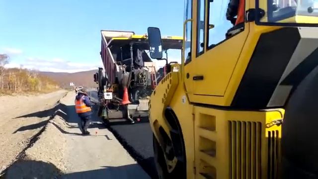 Катки уходят с мильковской трассы, она теперь полностью асфальтирована смотреть онлайн