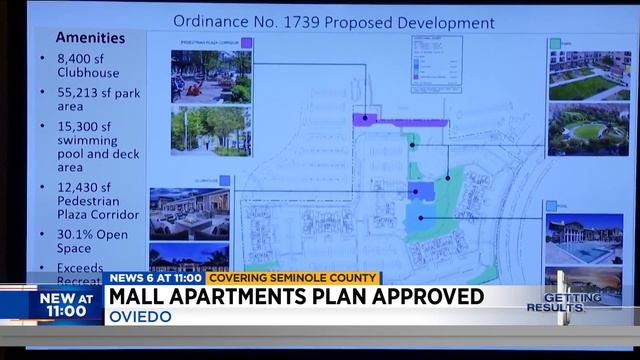 New Oviedo Mall apartments plan approved by city смотреть онлайн