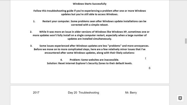 How to Fix Windows Updates and Use System Restore in Windows 10- Lesson 20 смотреть онлайн
