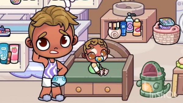 🎀✨ВЕЧЕРНИЕ ДЕЛА✨💭 🧁 AVATAR WORLD рутина ✨🧸 Family LORENZO🎀✨