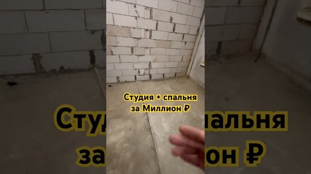 Студия + спальня за миллион в городе Златоуст. Проект Первый Квартал