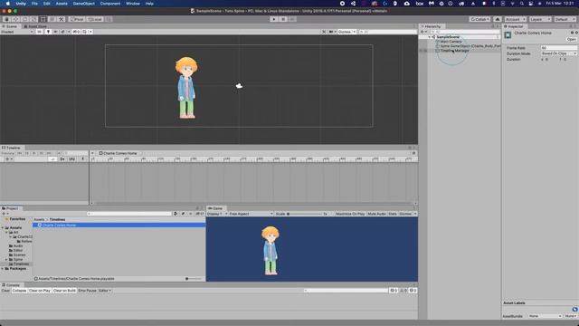 How to use Spine Animations in Unity's Timeline editor смотреть онлайн