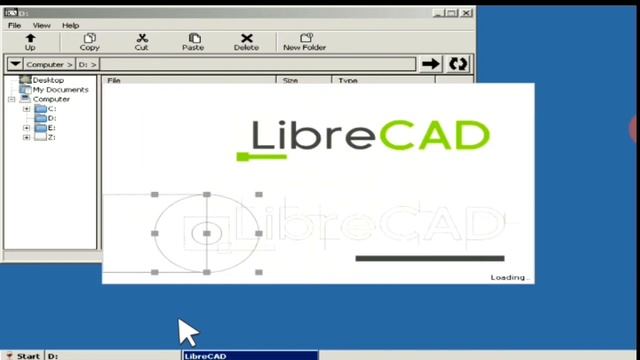 LibreCAD Pada Android Exagear Windows Emulator смотреть онлайн