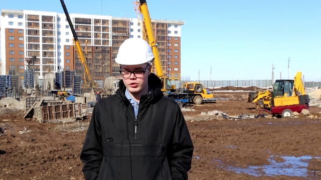 Покупатель дает интервью прям со стройки жк 