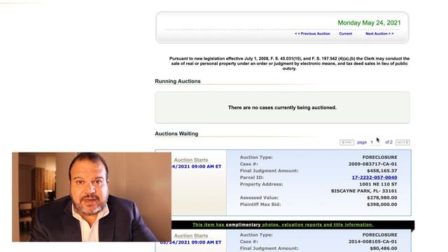 Buying foreclosed homes at auction. - Live Foreclosure Auction смотреть онлайн